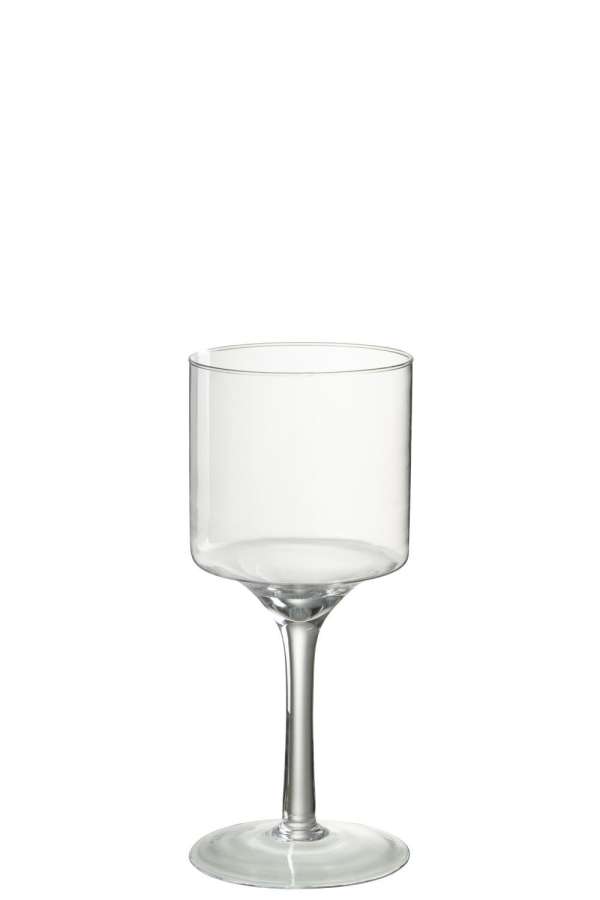 HURRICANE SENI GLASS TRANSPARENT SMALL
