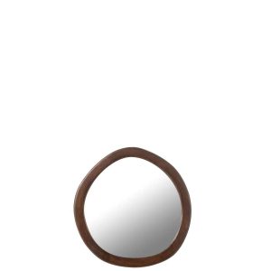 MIRROR WHISP MANGO WOOD/MDF BROWN SMALL