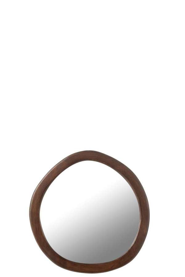 MIRROR WHISP MANGO WOOD/MDF BROWN SMALL