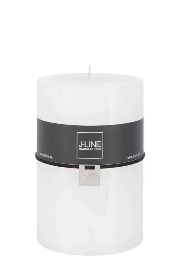 CYL. CANDLE WHITE XL -95H J LINE