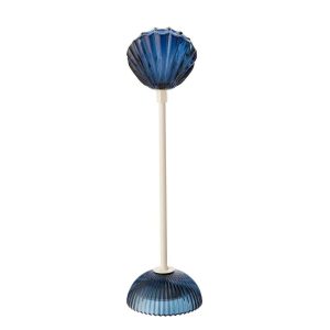 TABLE LAMP LED SHELL IRON BLUE/WHITE MEDIUM