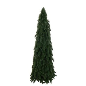 CHRISTMAS TREE ARTIFICIAL PLASTIC DARK GREEN LARGE