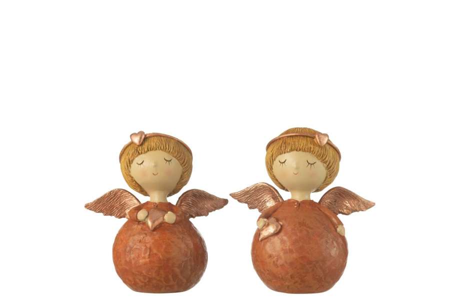 ANGEL HEART RESIN COPPER MEDIUM ASSORTMENT OF 2