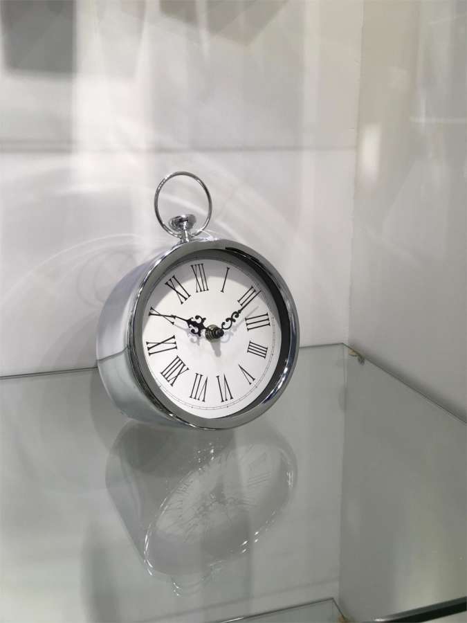 Klokke Metal Blank 15X7X17Cm