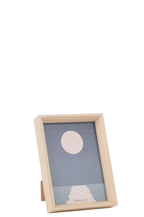 PHOTO FRAME SYLVIE MDF NATURAL MEDIUM