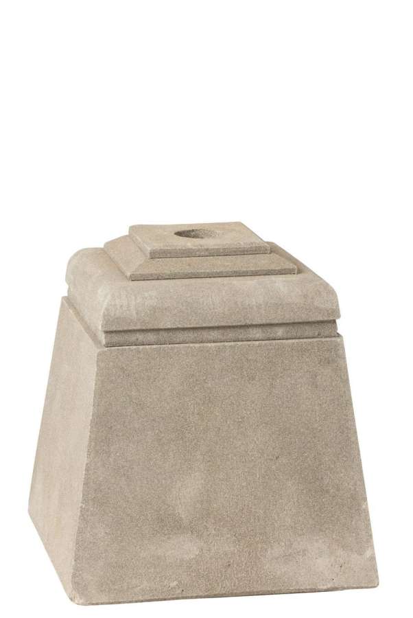 FOOT PARASOL STONE GREY