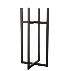 FOOT FOR FLOWERPOT/BASKET METAL BLACK MEDIUM