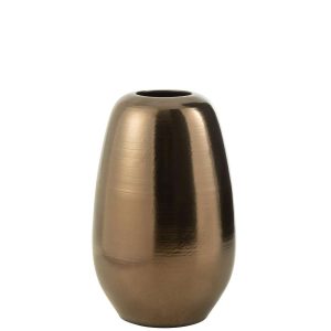 VASE LOLA PORCELAIN GOLD LARGE