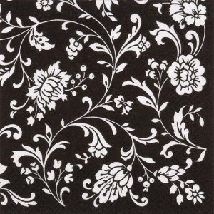 Serviett Kaffe 25x25cm