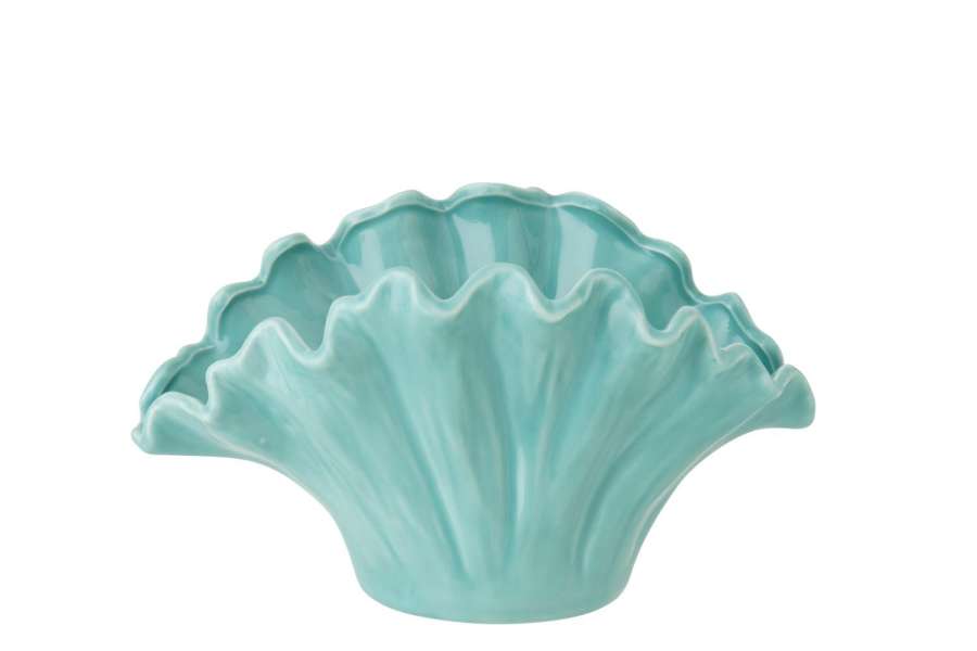 VASE FLOWER PORCELAIN LIGHT GREEN SMALL