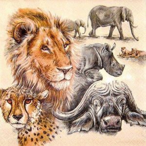 Serviett lunsj 33 x 33