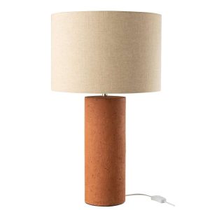 TABLE LAMP ISLA TERRACOTTA RUST