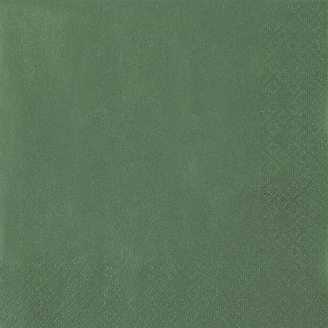 Serviett mørk grønn perleeffekt 33X33Cm