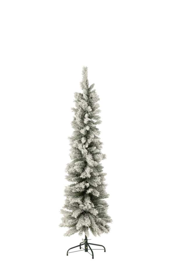 CHRISTMAS TREE PLASTIC SMALL MODEL SNOWY GREEN SMALL