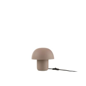 TABLE LAMP IRON TAUPE SMALL