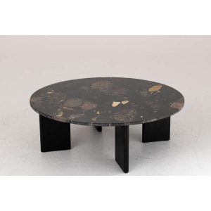COFFEE TABLE MATHILDE MARBLE BLACK/PEACH