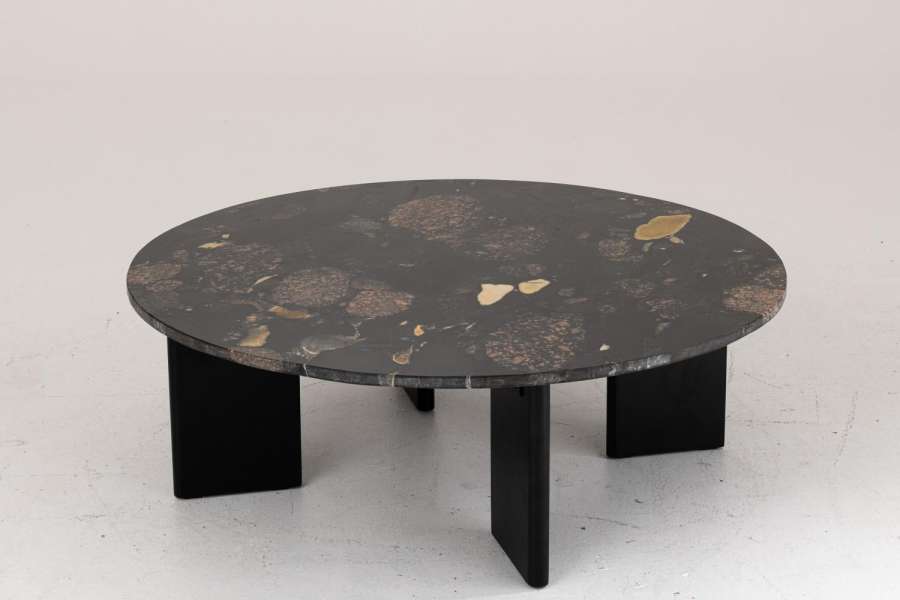 COFFEE TABLE MATHILDE MARBLE BLACK/PEACH