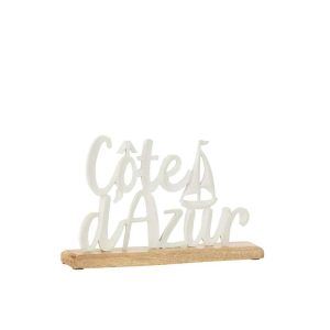 CÔTE D'AZUR ON BASE ALUMINIUM WHITE