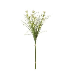 BUNDLE OF 3 CORNFLOWER TEXTILE WHITE