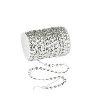 GARLAND ROLL 30M PS SILVER COLORED