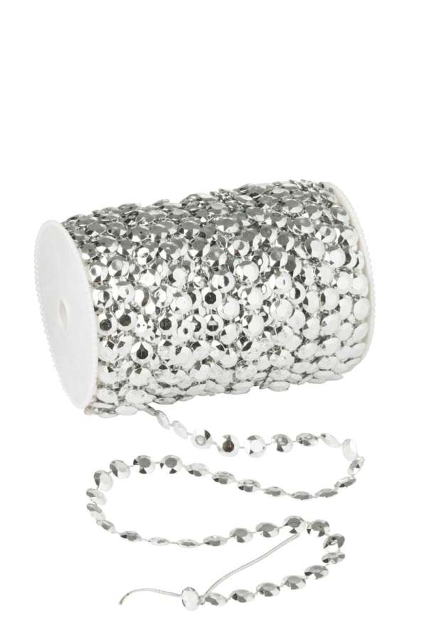 GARLAND ROLL 30M PS SILVER COLORED