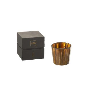 SCENTED CANDLE NOA ZESTY SUNBURST OCHRE SMALL-35H
