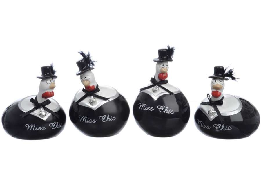 BOX OF 6 CHRISTMAS BAUBLE DROPS SEQUINS GLASS WHITE/GOLD