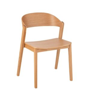 CHAIR LAGA OAK WOOD/PLYWOOD NATURAL