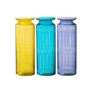 VASE TARIFA GLASS MIX ASSORTMENT OF 3