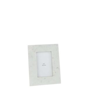 PHOTO FRAME 10x15 MARBLE WHITE SMALL