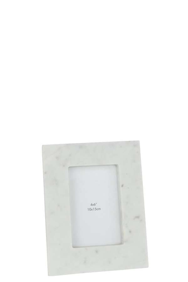PHOTO FRAME 10x15 MARBLE WHITE SMALL