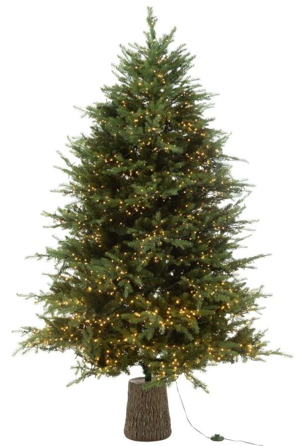XMAS TREE 3000LED LIGHTS PLASTIC GREEN