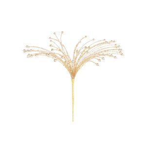 DECORATIVE BRANCH BEADS/IRON GOLD COLORED