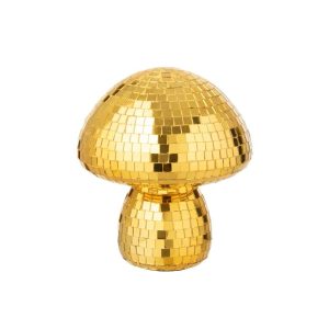MUSHROOM MIRROR GLASS YELLOW