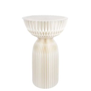 BAR TABLE FOLDABLE PAPER OFF-WHITE