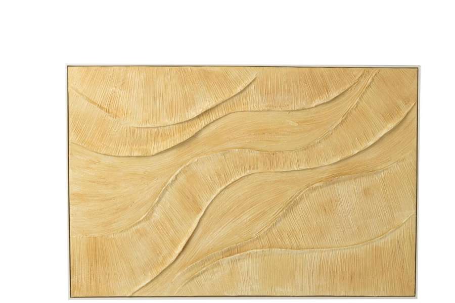 PAINTING MIEL ACRYLIC GOLD COLORED