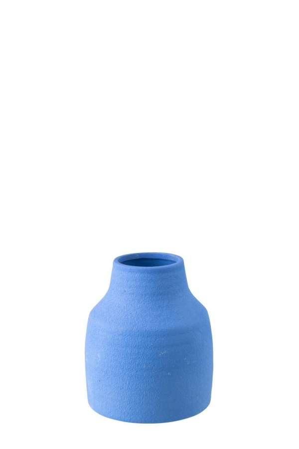 VASE RUBY STONEWARE BLUE