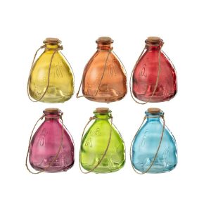 WASP TRAP GLASS MIX L ASSORTMENT OF 6 ON TRAY
