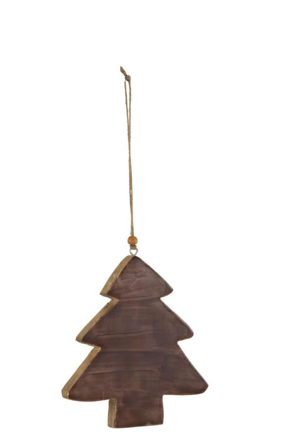 HANGER TREE WOOD BROWN LARGE