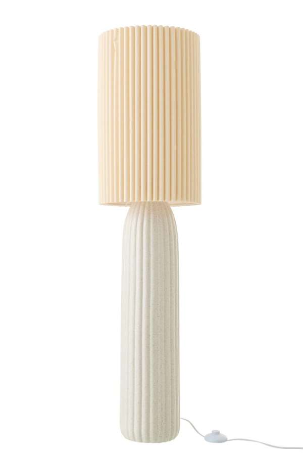 FLOOR LAMP ESMEE CERAMIC OFF-WHITE LARGE