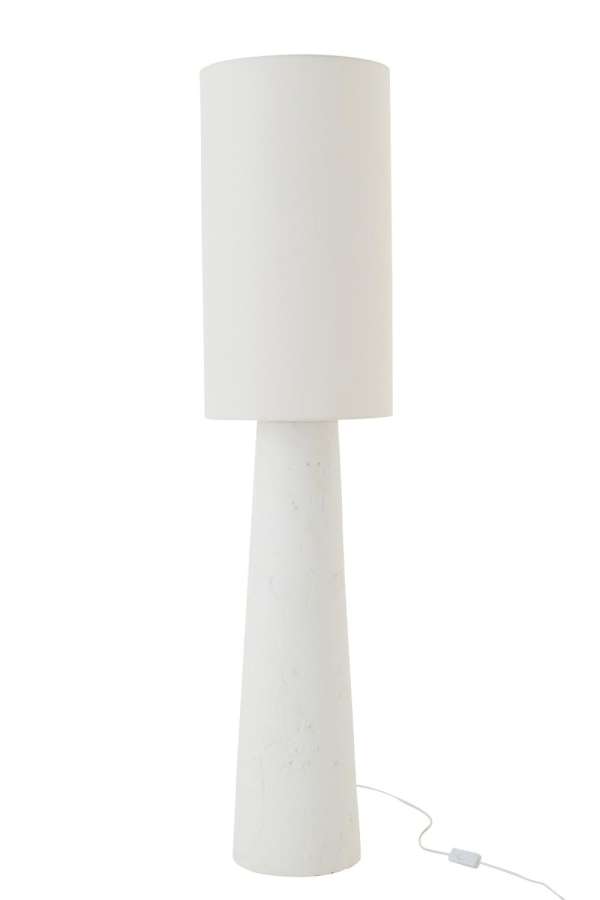 FLOOR LAMP STEPHANIE CERAMIC WHITE
