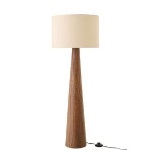 FLOOR LAMP MELINA CERAMIC DARK BROWN LARGE