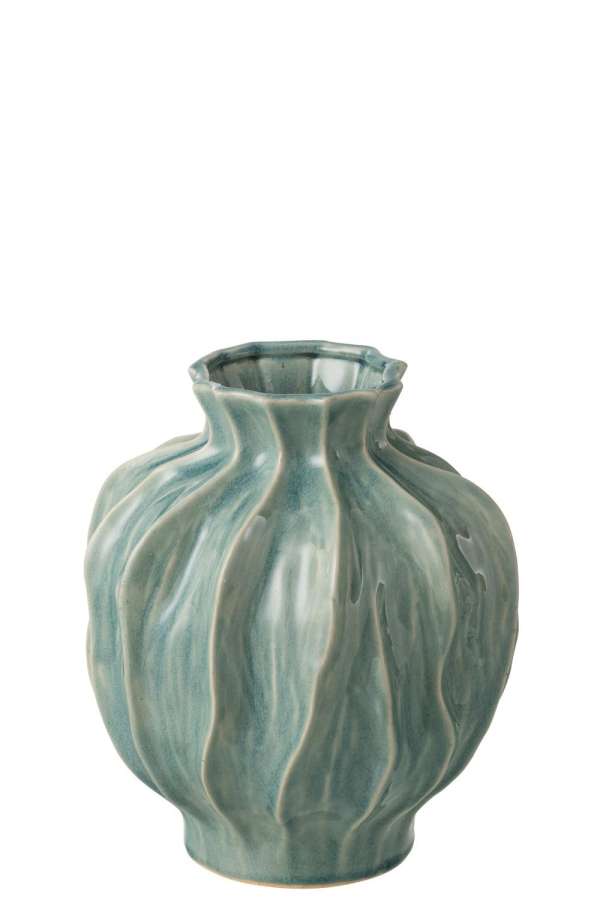 VASE JULES PORCELAIN BLUE