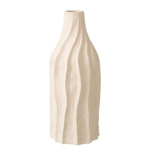 VASE RICHARD PORCELAIN ECRU