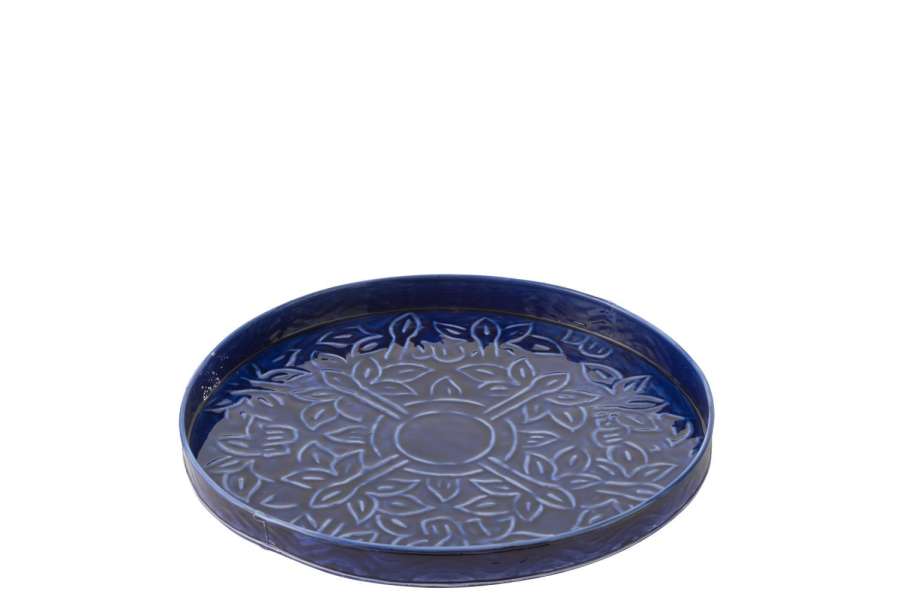 TRAY NAG IRON BLUE SMALL