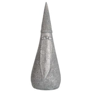 SANTA CLAUS POLY SILVER LARGE