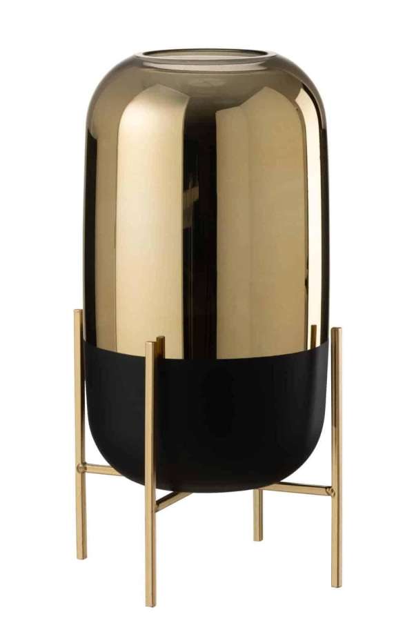 HURRICANE ON FOOT GLASS BLACK/GOLD LARGE