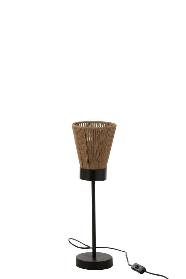 STANDING LAMP LUNA JUTE BEIGE SMALL