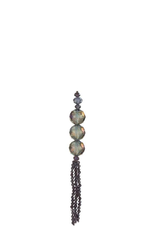 HANGER PEARL PLASTIC PURPLE SMALL