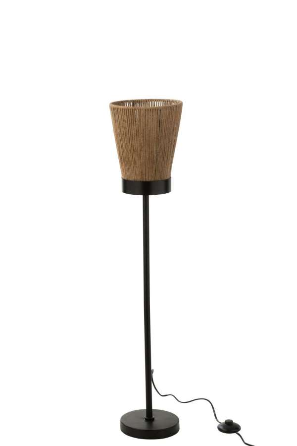 STANDING LAMP LUNA JUTE BEIGE MEDIUM